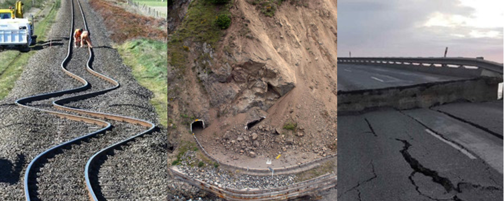 Damage Caused By The 2016 Kaikoura Earthquake