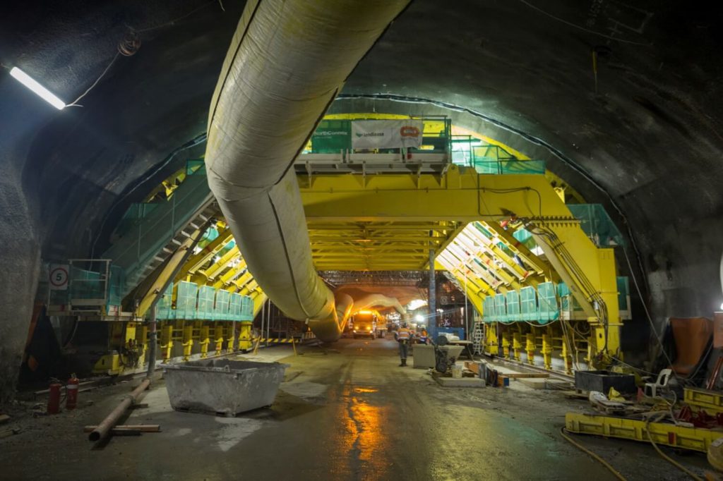 NorthConnex Tunnel Under Construction