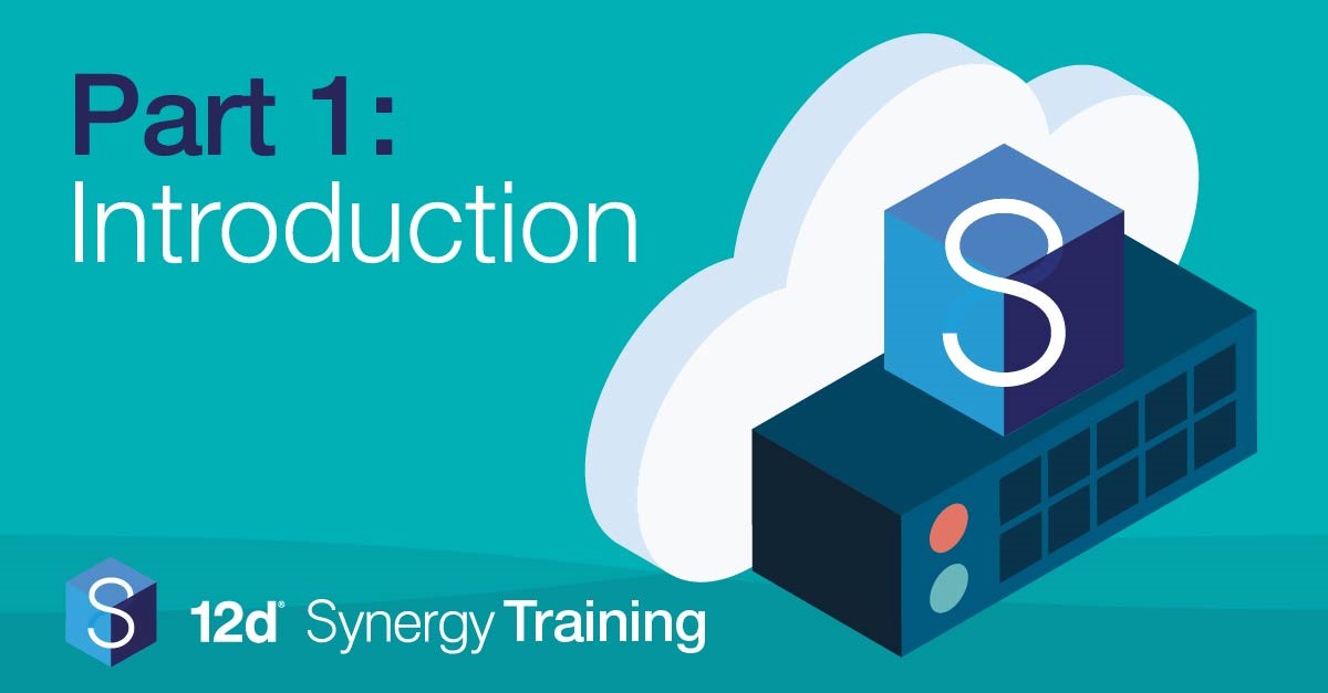 The Importance of a Data Management System – 12d Synergy 101 Training Series  – Part 1