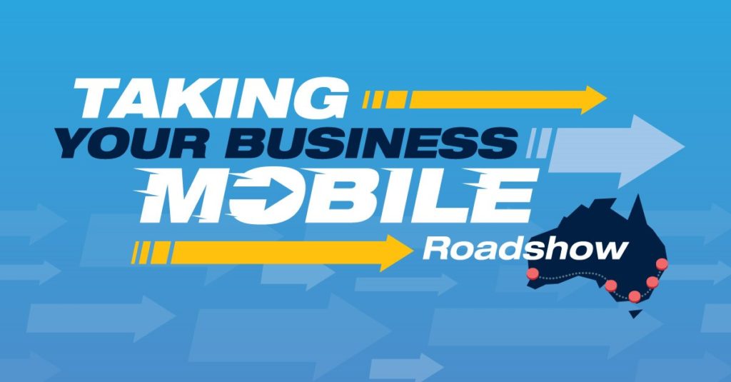 12d Synergy Taking Your Business Mobile Australian Roadshow 2019 Graphic
