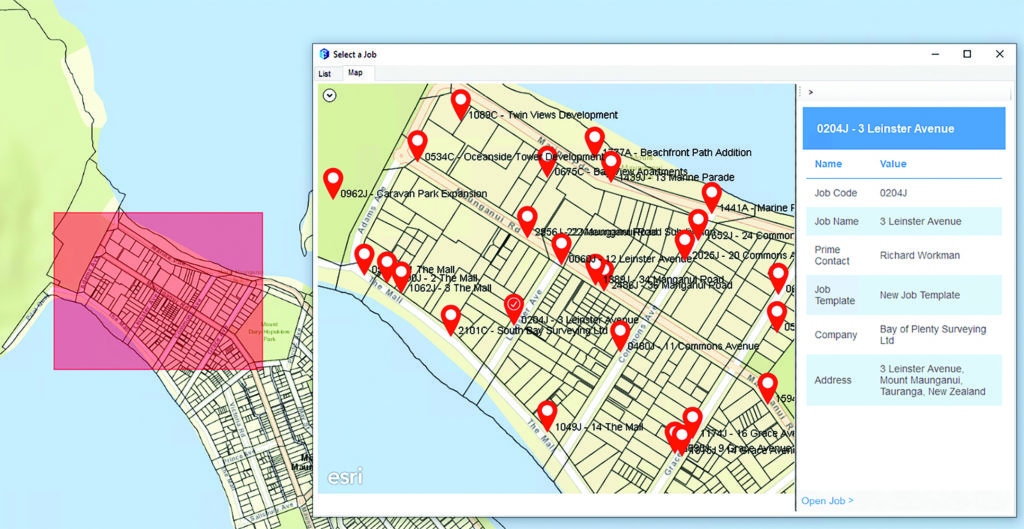 Spatial Search Feature