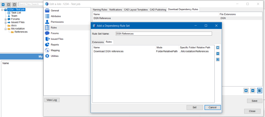 12d Synergy 'Download Dependency' Function