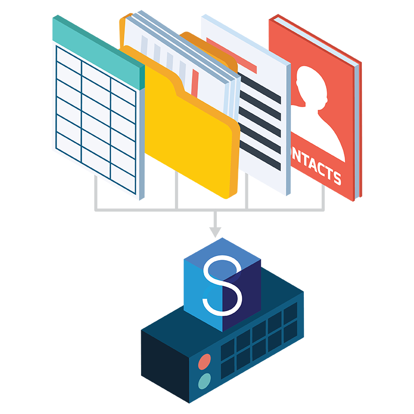 Illustration of the CDE Workflow on a laptop