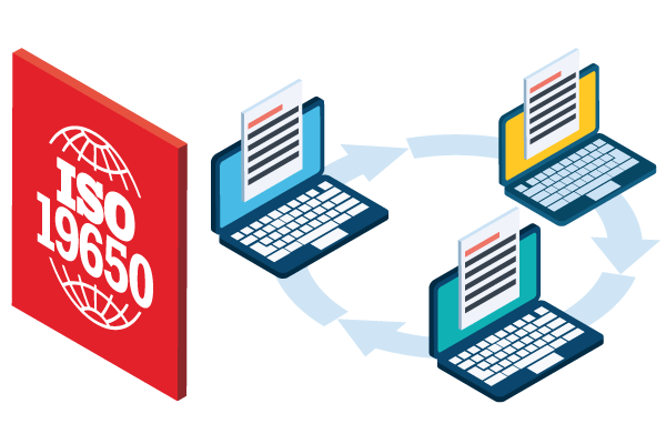 ISO 19650 workflow illustration