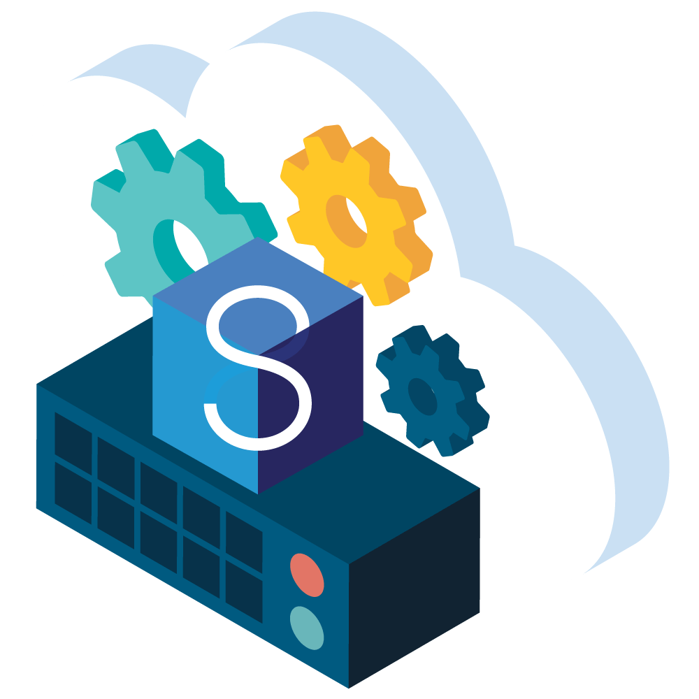 12d Synergy cloud hosting illustration