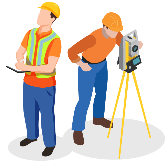 Contractor and surveyor