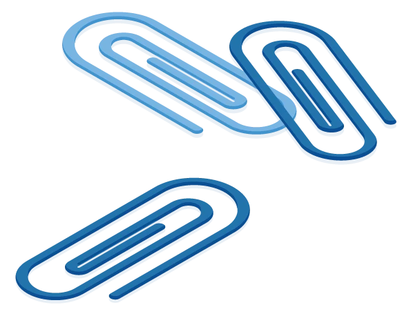 Paperclip icons