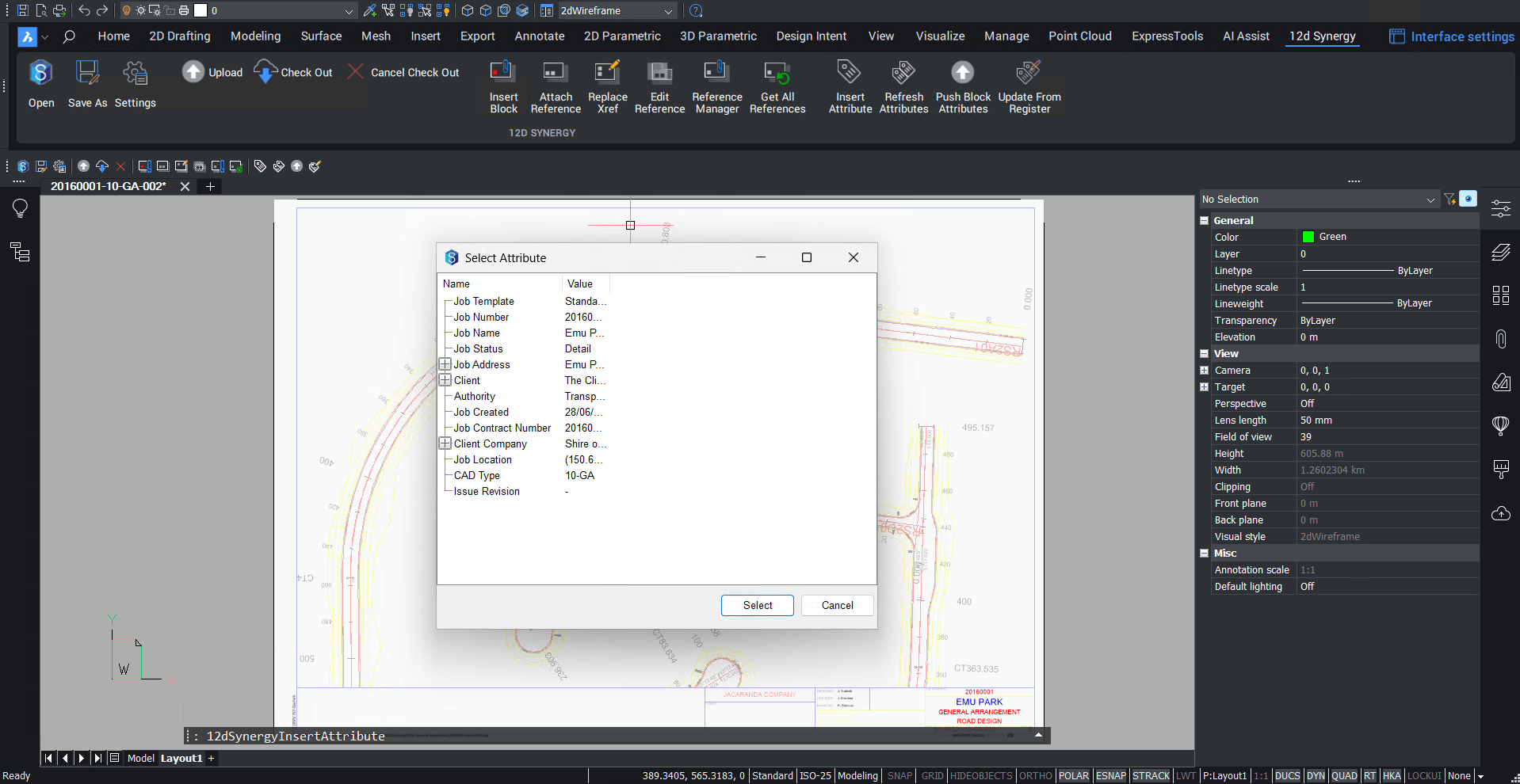 Insert & Refresh Attributes in BricsCAD